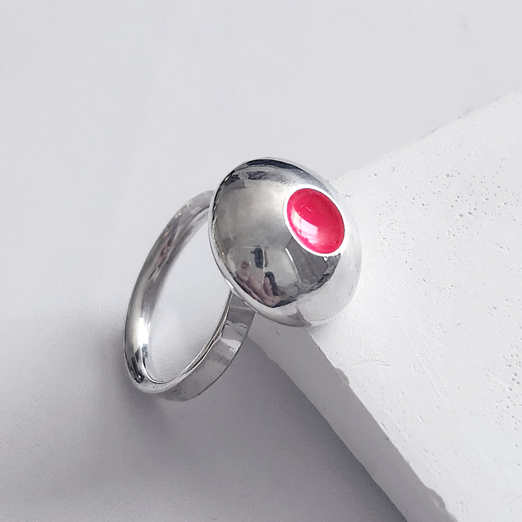 PINK BEAD Ring