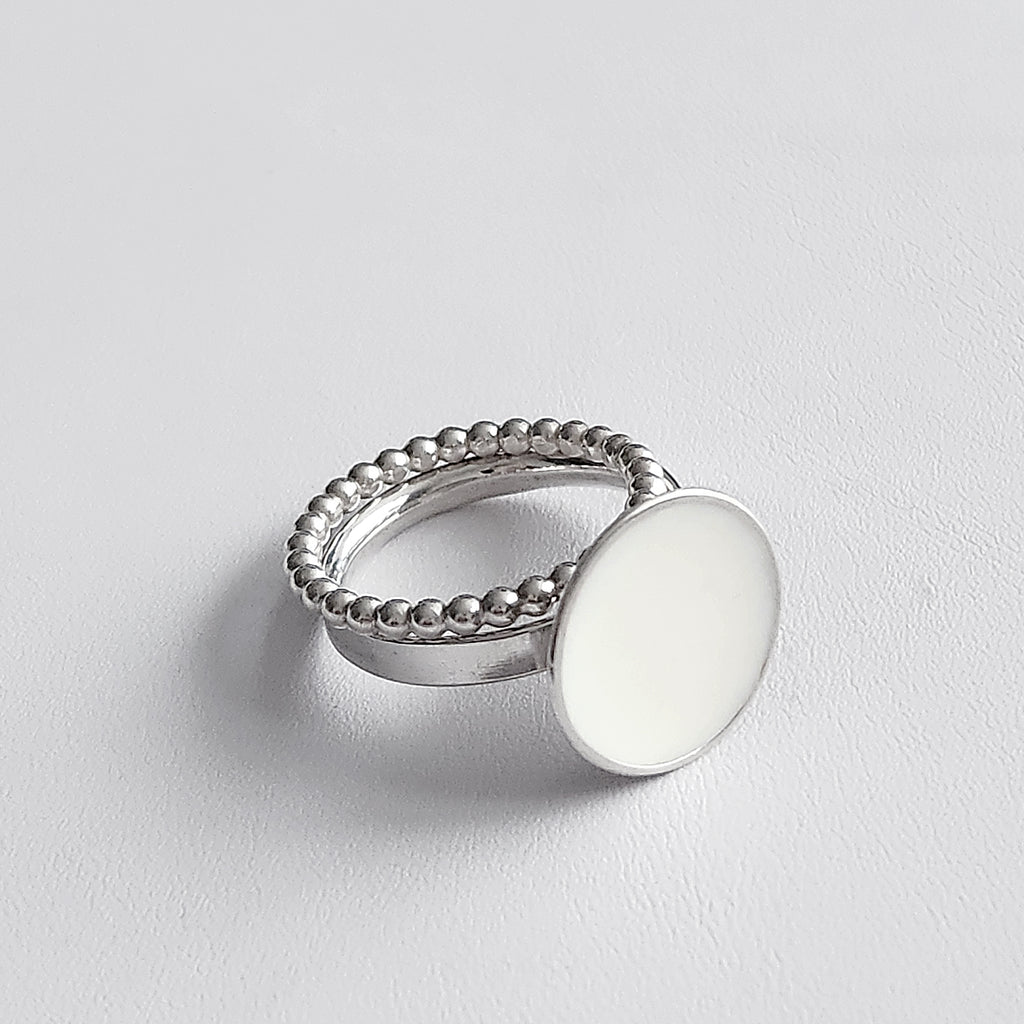WHITE LEMONADE Ring